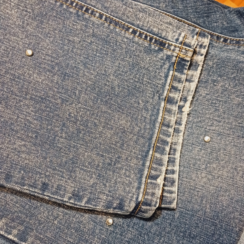 Embellished Rhinestone Jeans - Picture 7 of 7